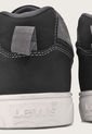 Tenis Lifestyle Negro-Blanco-Gris Levi's Liam de Levis