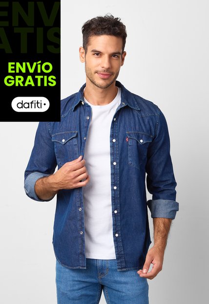 Camisa Denim Levi's Índigo Medio
