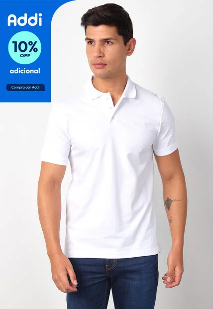 Polo Levi's Authentic Blanco