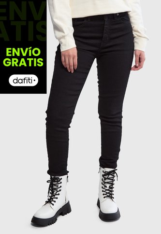 Jean Levi's 721 Skinny Fit Negro Levis