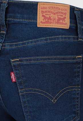 Jean Levi's 728 Wide Leg Fit Índigo Medio