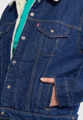 Chaqueta Levi's The Truker Índigo Oscuro