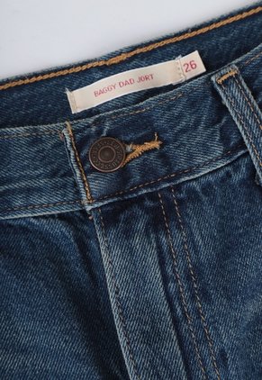 Bermuda Levi's Baggy Dad Fit Índigo Medio
