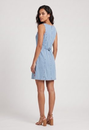 Vestido Corto Denim Levi's Índigo Claro