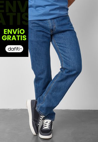 Jean Levi's 505 Regular Índigo Medio Levis
