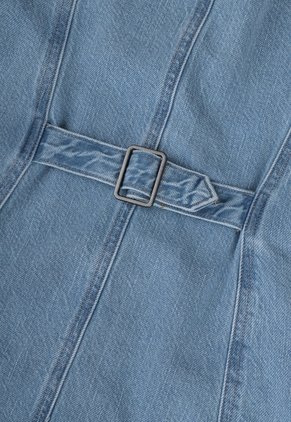 Vestido Corto Denim Levi's Índigo Claro