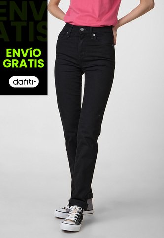 Jean Levi's 724 Slim Straight Negro Levis