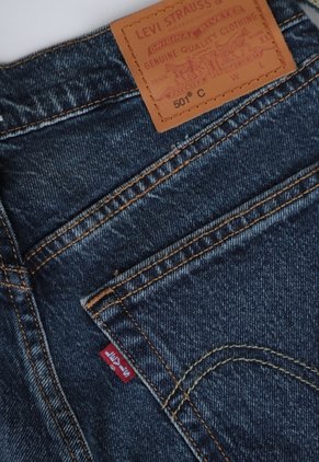 Jean Levi's 501 Curve Straight Fit Índigo Medio