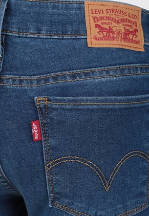 Jean Levi's 710 Super Skinny Fit Índigo Medio