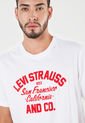 Camiseta Blanco-Rojo Levi's de Levis