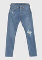 Jean Levi's 501 Skinny Fit Índigo Claro de Levis