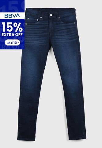 Jean Levi's 512 Slim Taper Fit Índigo Medio Levis