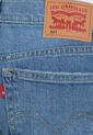 Jean Levi's 501 Skinny Fit Índigo Claro de Levis