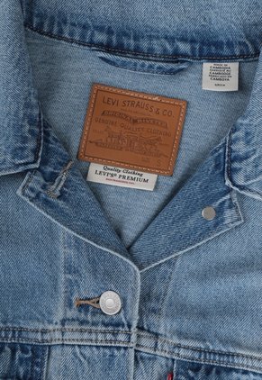 Chaqueta Denim Levi's Shrunken 90's Trucker Índigo Claro