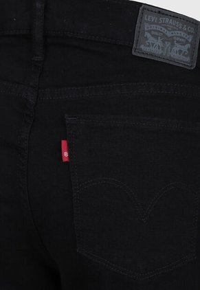 Jean Levi's 318 Shaping Wide Leg Fit Negro