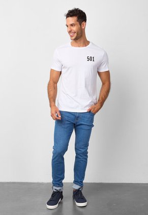 Camiseta Levi's SS Graphic Tee MX Blanco