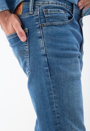 Jean Azul Índigo Claro Levi's 511 Slim Fit