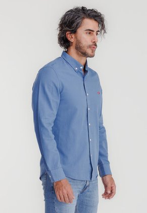 Camisa Azul Raf Levi's Classic Batwing