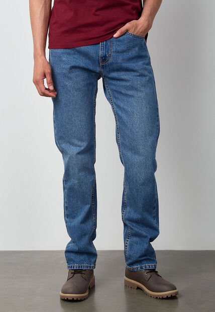 Jean Levi's 505 Regular Fit Índigo Claro