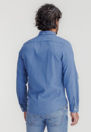 Camisa Azul Raf Levi's Classic Batwing
