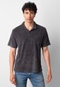 Polo Levi's Terry Pocket Gris Oscuro de Levis