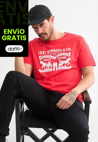 Camiseta Levi's Rojo Levis