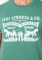Camiseta Levi's Graphic Verde de Levis