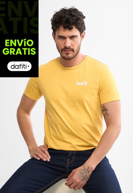Camiseta Levi's Mostaza
