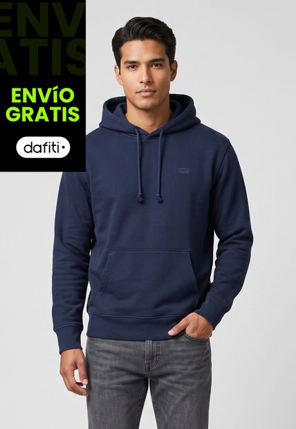 Hoodie Levi's Original Housemark Azul
