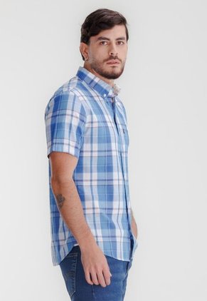 Camisa Azul-Blanco-Rojo Levi's Classic One Pocket
