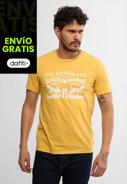 Camiseta Levi's Mostaza