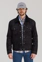 Chaqueta Denim Negro Levi's Sherpa Trucker de Levis