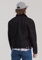 Chaqueta Denim Negro Levi's Sherpa Trucker de Levis