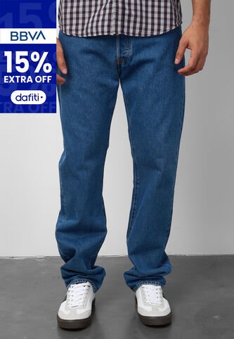 Jean Levi's 501 Original Fit Índigo Medio Levis