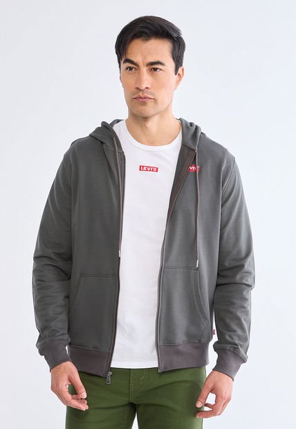 Hoodie Levi's Gris