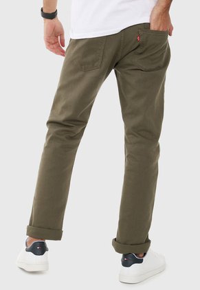 Jean Levi's 501 Classic Fit Verde Oliva