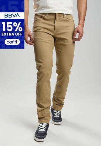 Jean Levi's 511 Slim Fit Caqui Levis