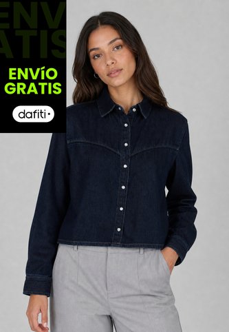 Camisa Denim Levi's Logan Tencel Shaket Índigo Oscuro Levis