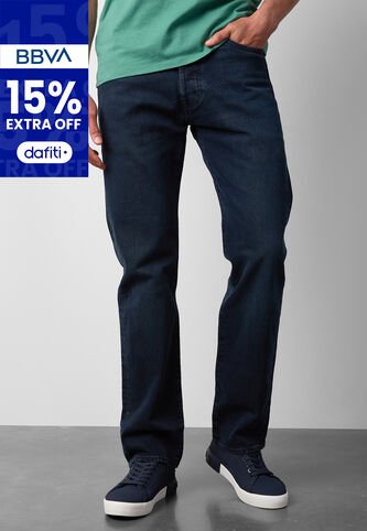 Jean Levi's 501 Original Fit Índigo Oscuro Levis