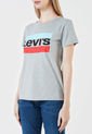 Camiseta Gris-Azul-Rojo Levi's de Levis
