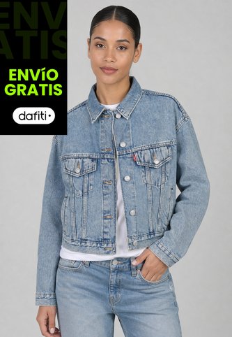Chaqueta Denim Levi's Shrunken 90's Trucker Índigo Claro Levis