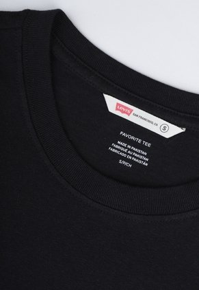 Camiseta Levi's Favorite Tee Negro