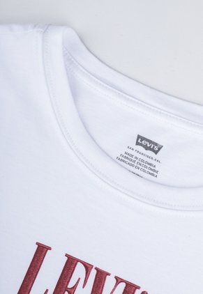 Camiseta Levi's Blanco