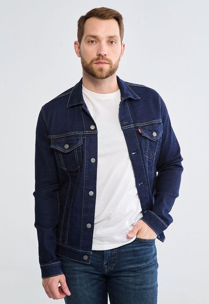 Chaqueta Levi's The Truker Índigo Oscuro