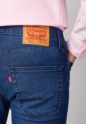 Jean Levi's 512 Slim Taper Fit Índigo Medio