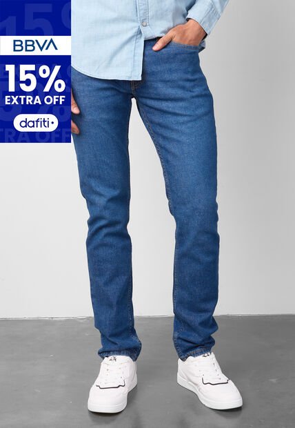 Jean Levi's 511 Slim Fit Índigo Medio