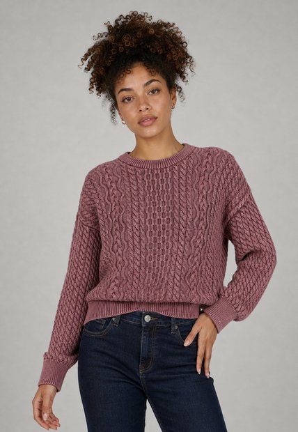 Saco Levi's Leilah Cable Rosa
