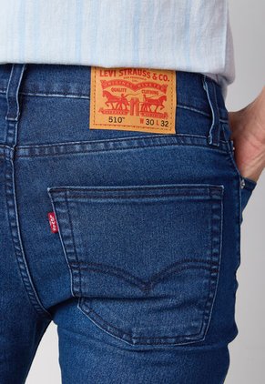 Jean Levi's 510 Skinny Fit Índigo Medio