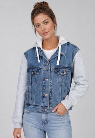 Chaqueta Denim Levi's Hybrid Trucker Comp Índigo Medio Levis