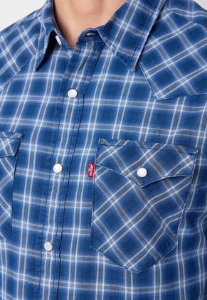 Camisa Levi's Classic Western Azul
